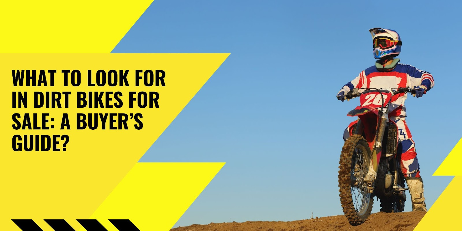 What to Look for in Dirt Bikes for Sale: A Buyer’s Guide?