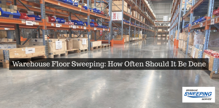Warehouse Floor Sweeping: How Often Should It Be Done